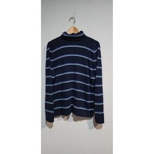 Talbots Womens Striped long sleeve turtleneck Sweater Size L